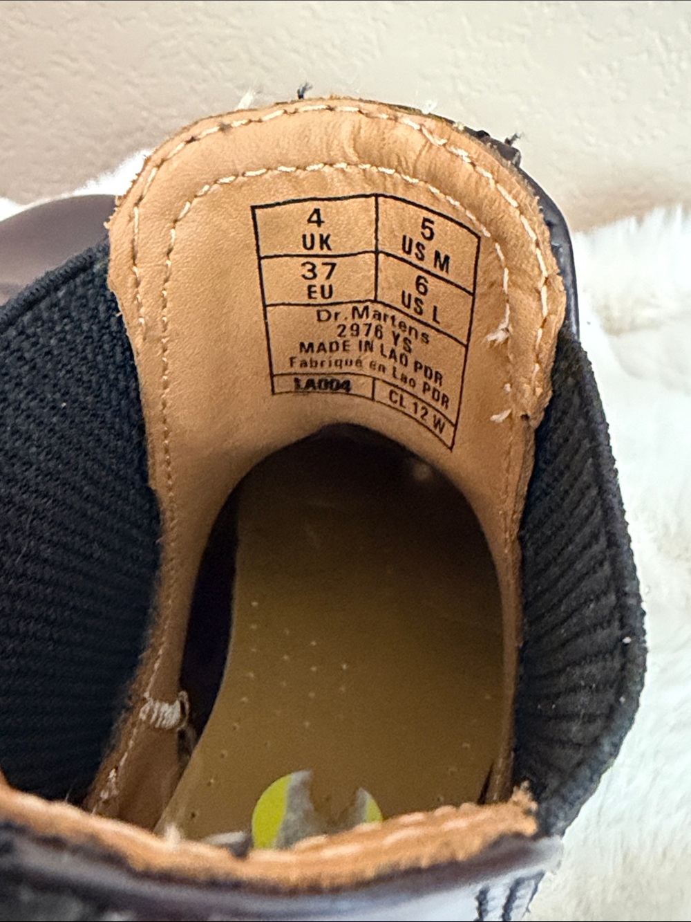 Dr. Martens 2976 AirWair Arcadia Leather Chelsea Women's Boots Size 6 Like New - Picture 6 of 8